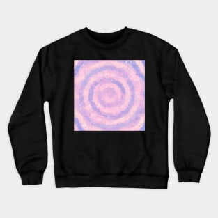 Underwater Circle Of Pastel Yellow, Pinks and Blue Crewneck Sweatshirt